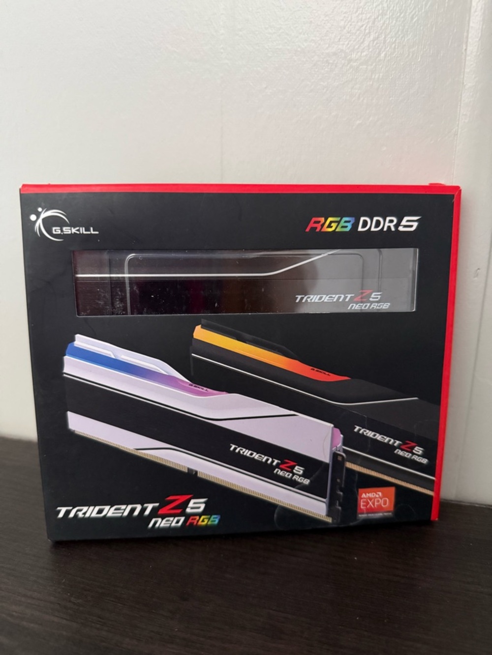 Trident Z5 Neo RGB DDR5 RAM - Black/White Accent
